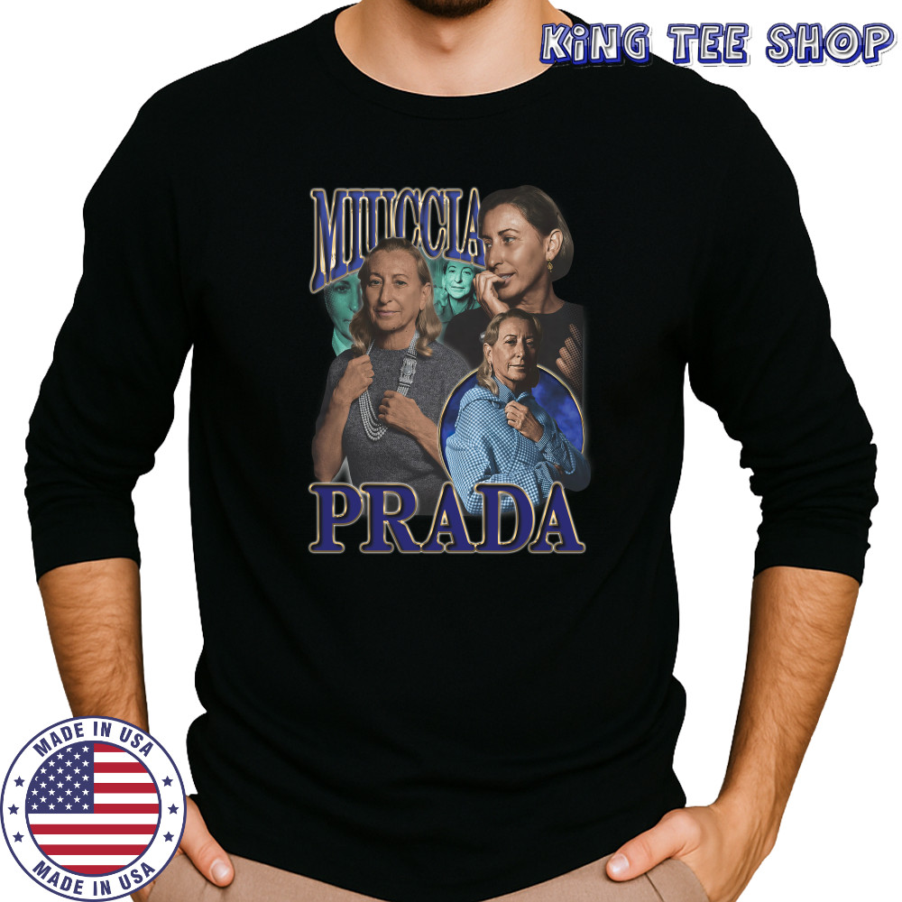 Camiseta Miuccia Prada Ffw T-shirts Long Sleeved