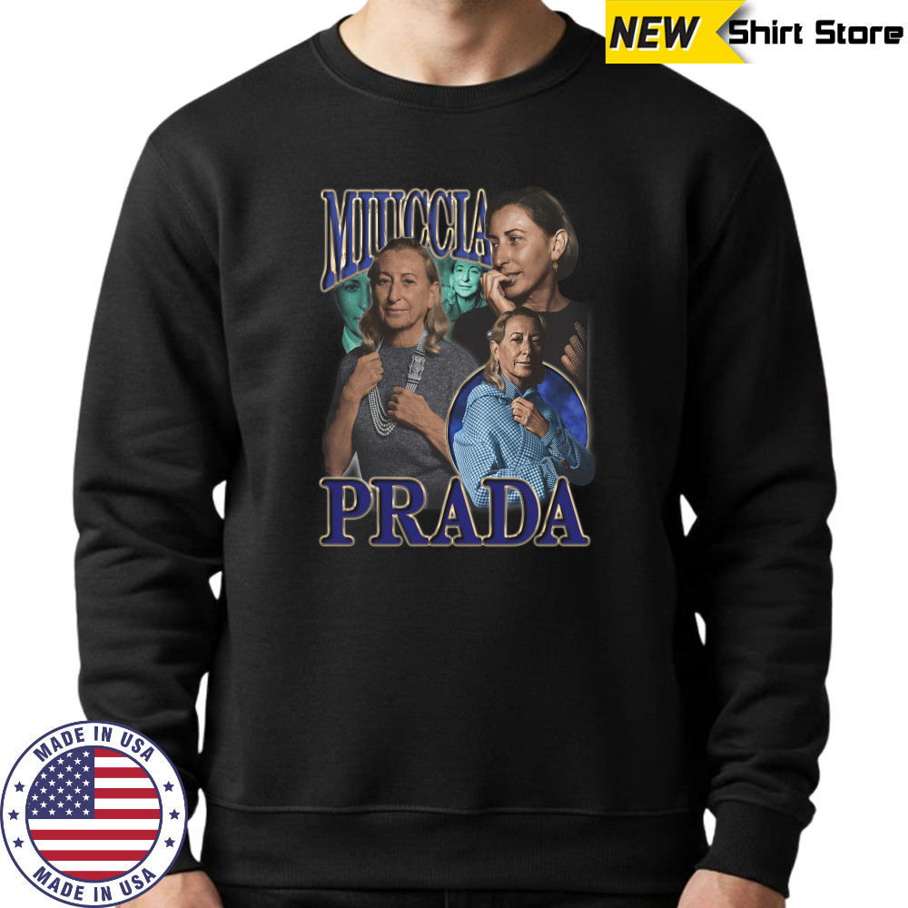 Camiseta Miuccia Prada Ffw T-shirts Sweatshirt