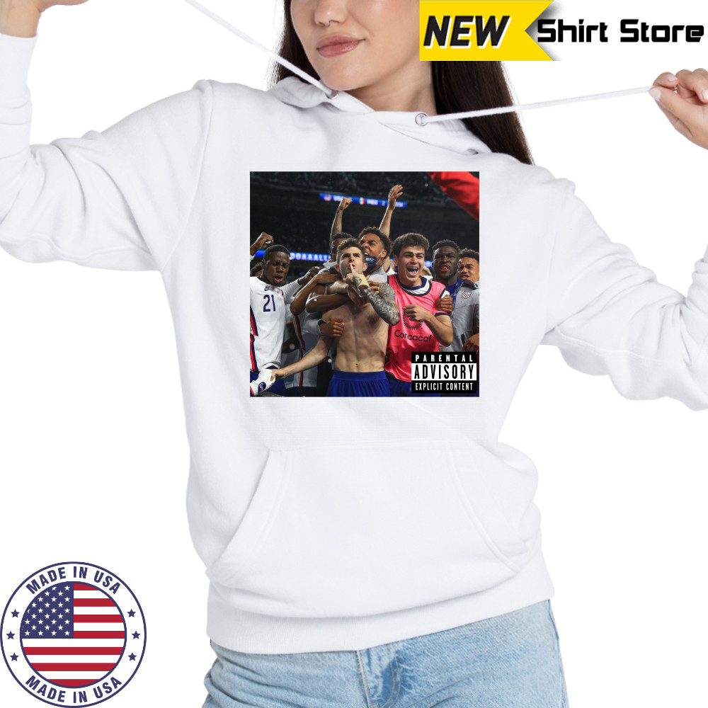 Christian Pulisic Celebration Parental Advisory shirt Hoodie