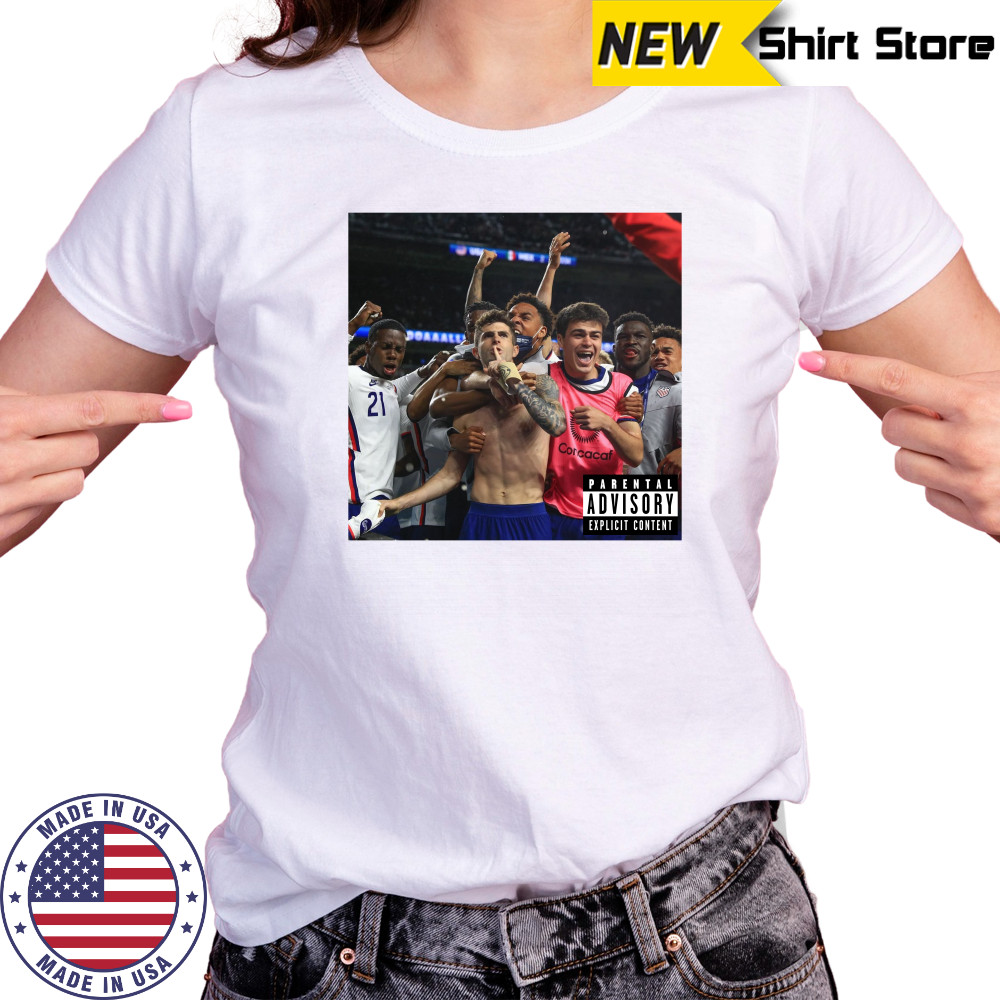 Christian Pulisic Celebration Parental Advisory shirt Women's T-shirt