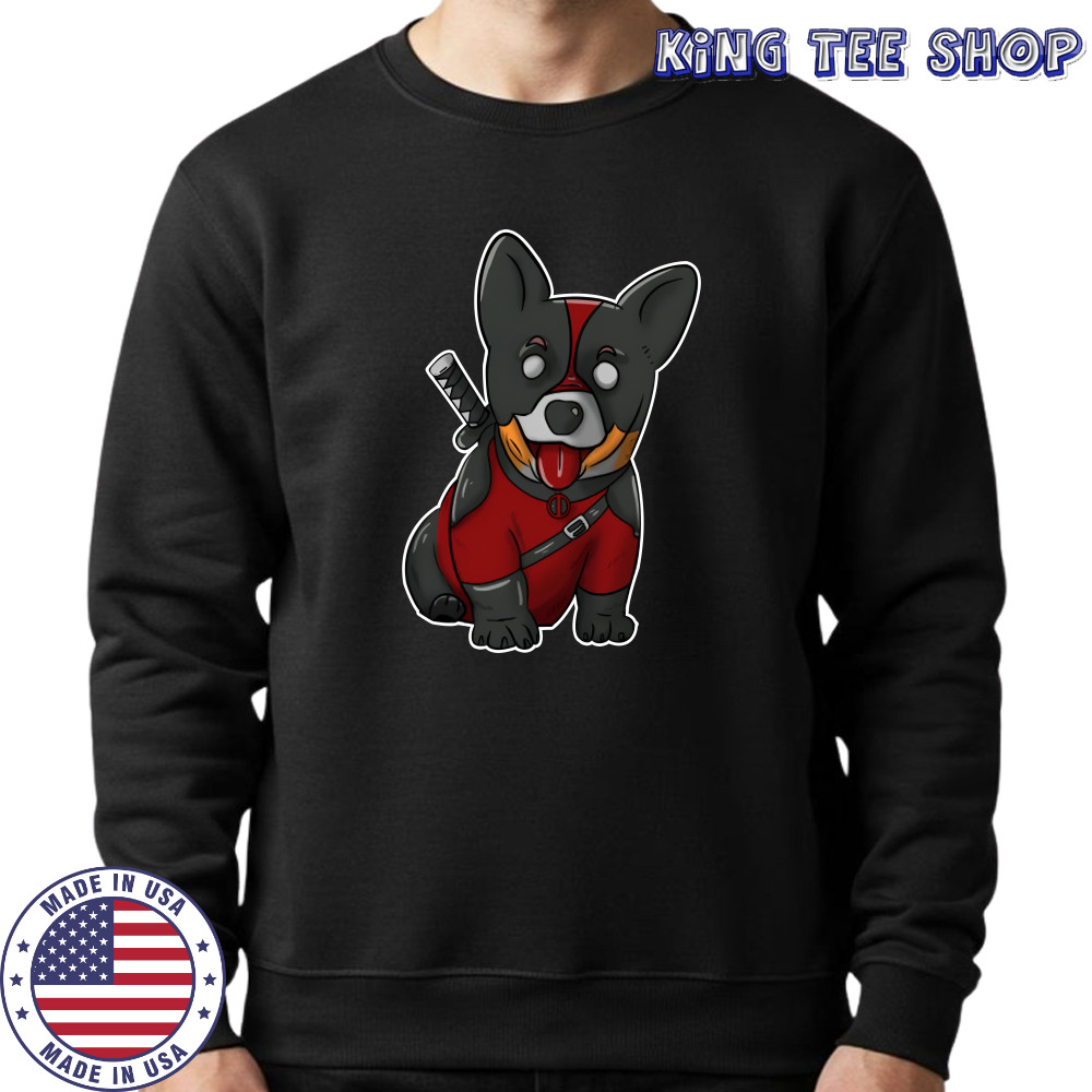 Deadpool Corgi Corgipool Shirt Sweatshirt