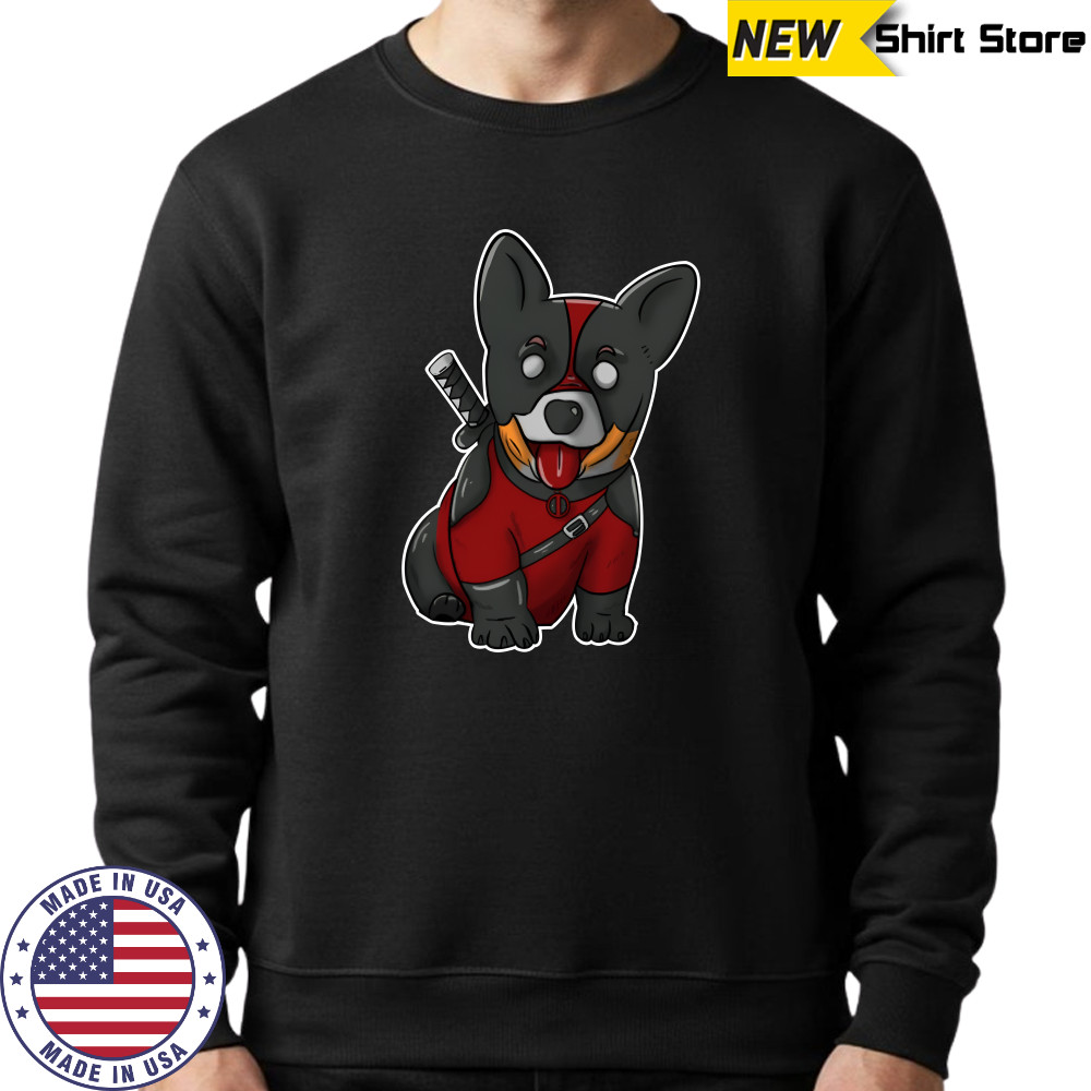 Deadpool Corgi Corgipool Shirt Sweatshirt