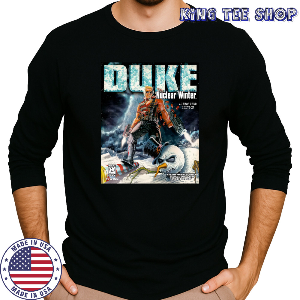 Duke Nukem Nuclear Winter Cover shirts Long Sleeved