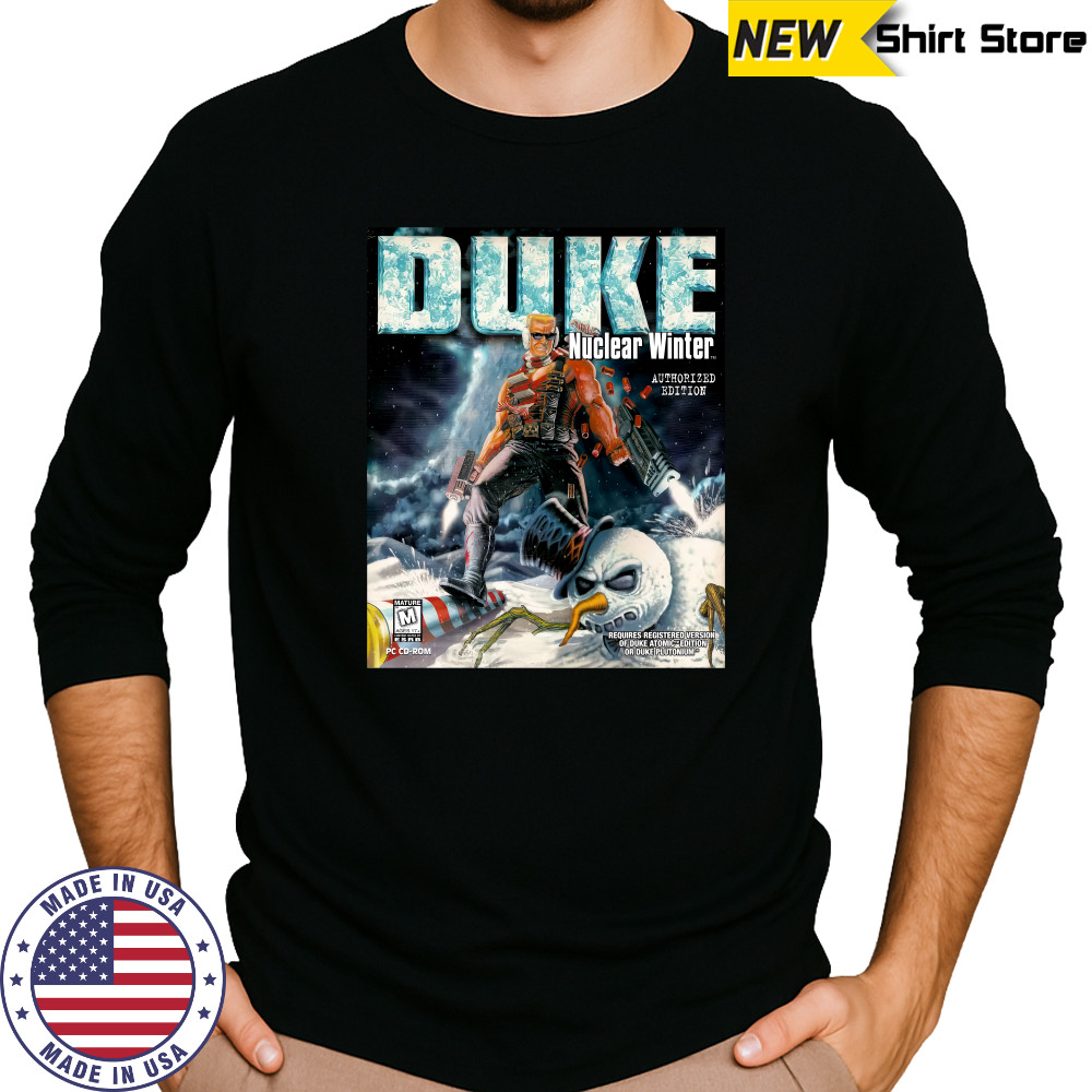 Duke Nukem Nuclear Winter Cover shirts Long Sleeved