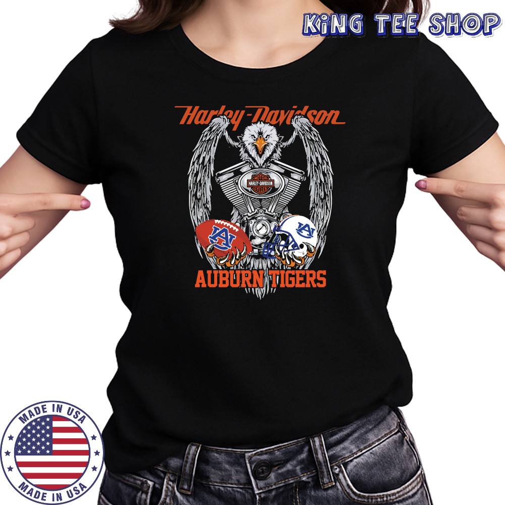 Eagle Harley Davidson Auburn Tigers Shirt Women's T-shirt