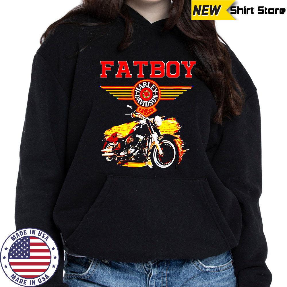 Fatboy Harley Davidson USA shirt Hoodie