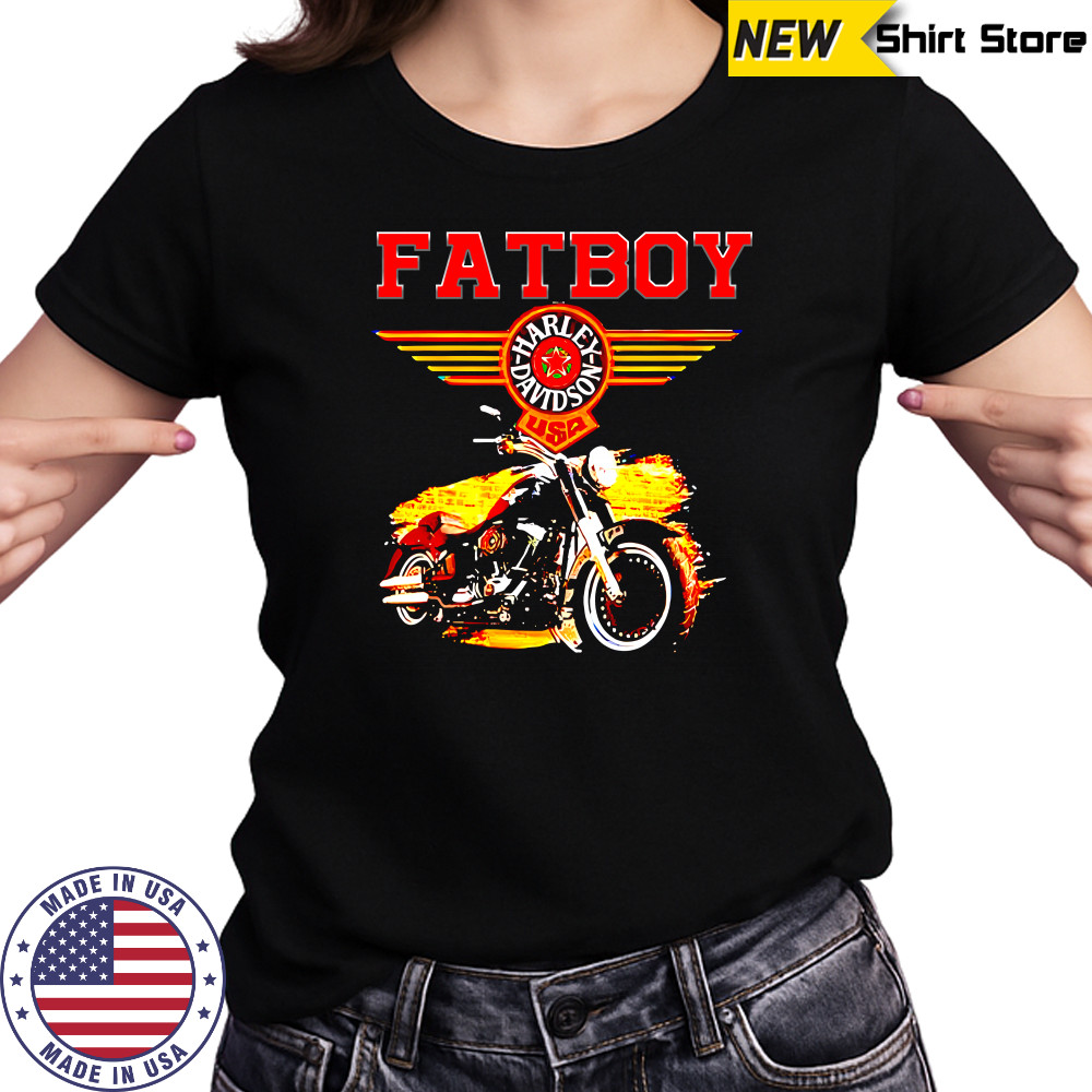 Fatboy Harley Davidson USA shirt Women's T-shirt