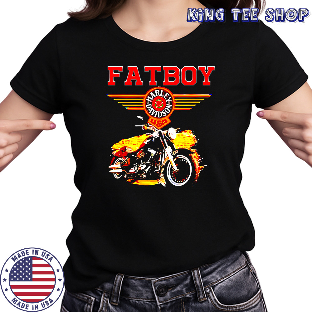 Fatboy Harley Davidson USA shirt Women's T-shirt