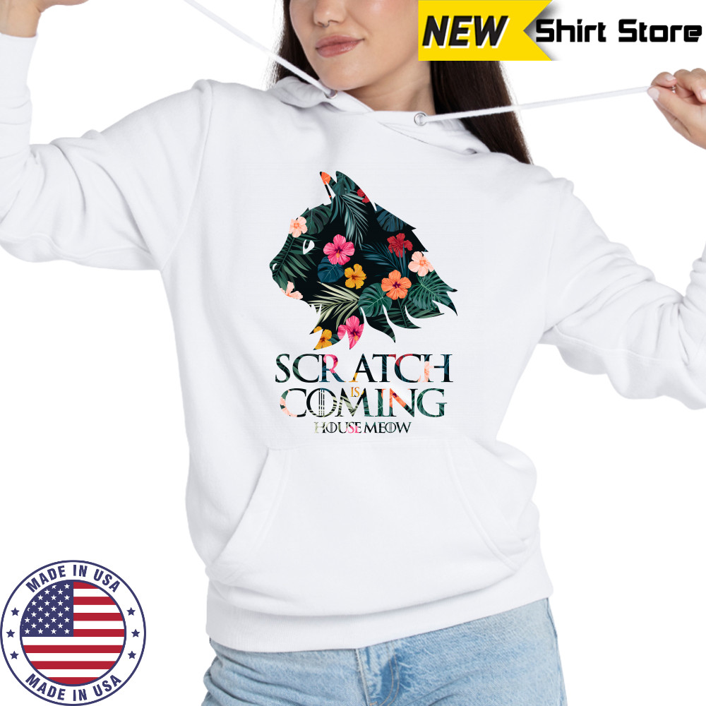Game of Thrones scratch is coming house meow Cat Drago shirt Hoodie
