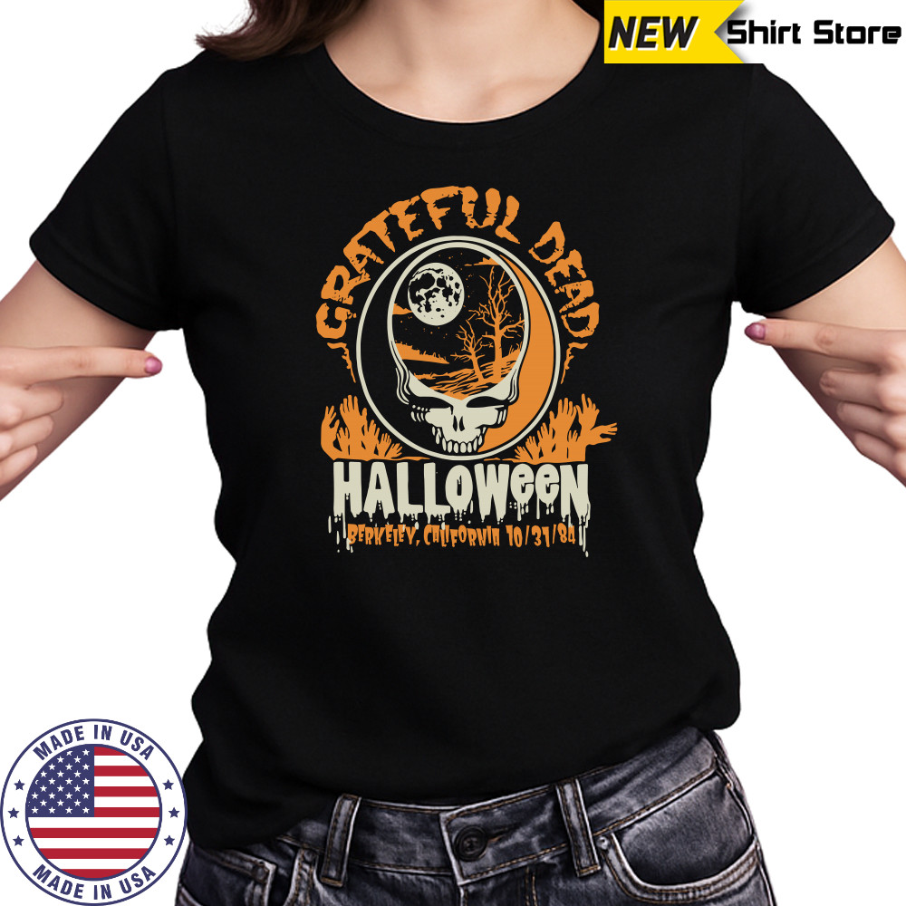 Grateful Dead 1984 Grateful Dead Halloween T-Shirt Ladies T-shirt