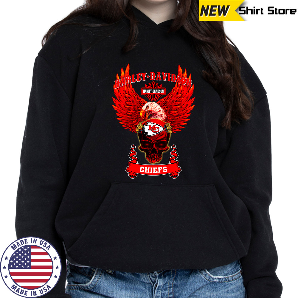 Harley Davidson Kansas City Chiefs shirts Hoodie