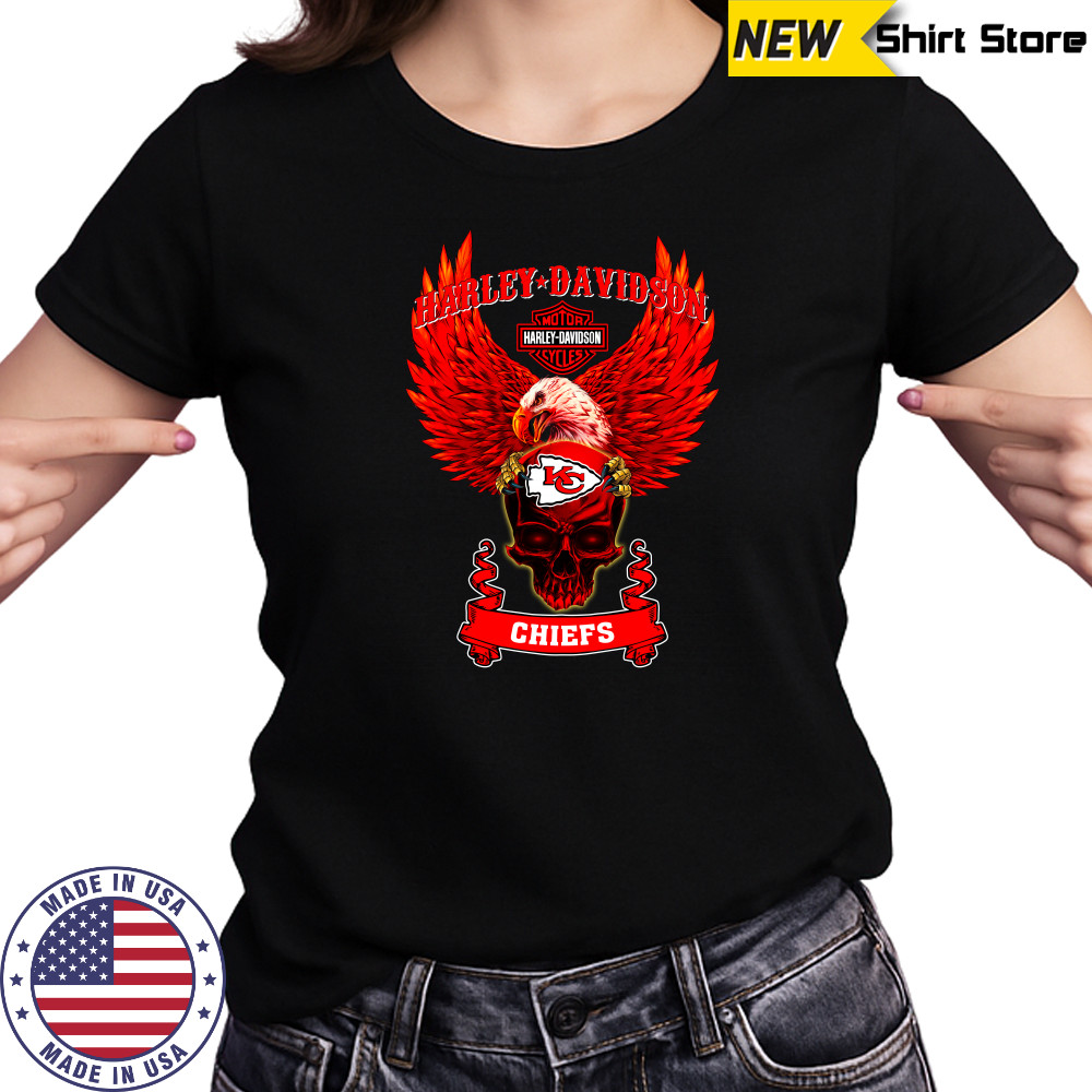 Harley Davidson Kansas City Chiefs shirts Women's T-shirt