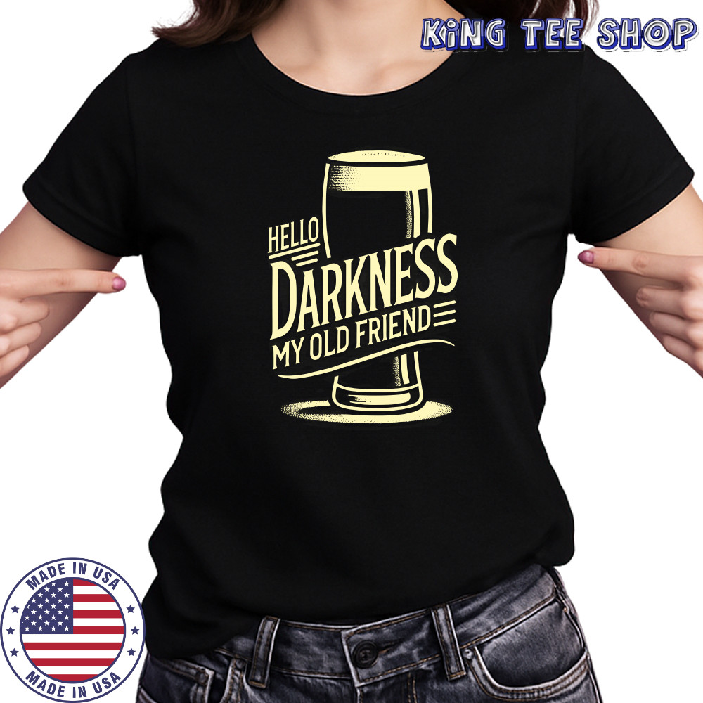 Hello Darkness My Old Friend Beer Silent Pancake T-Shirt Women's T-shirt