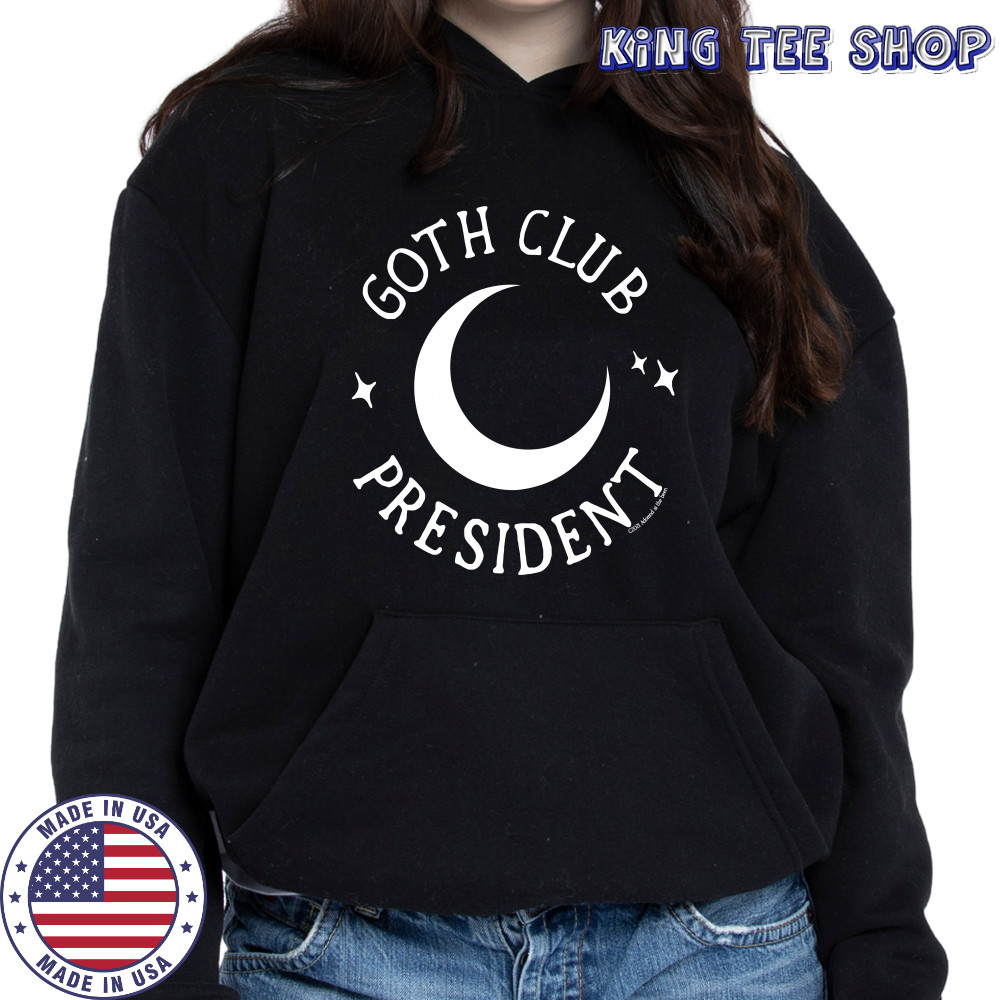 Hottopic Store Adorned By Chi Goth Club President Shirt Hoodie