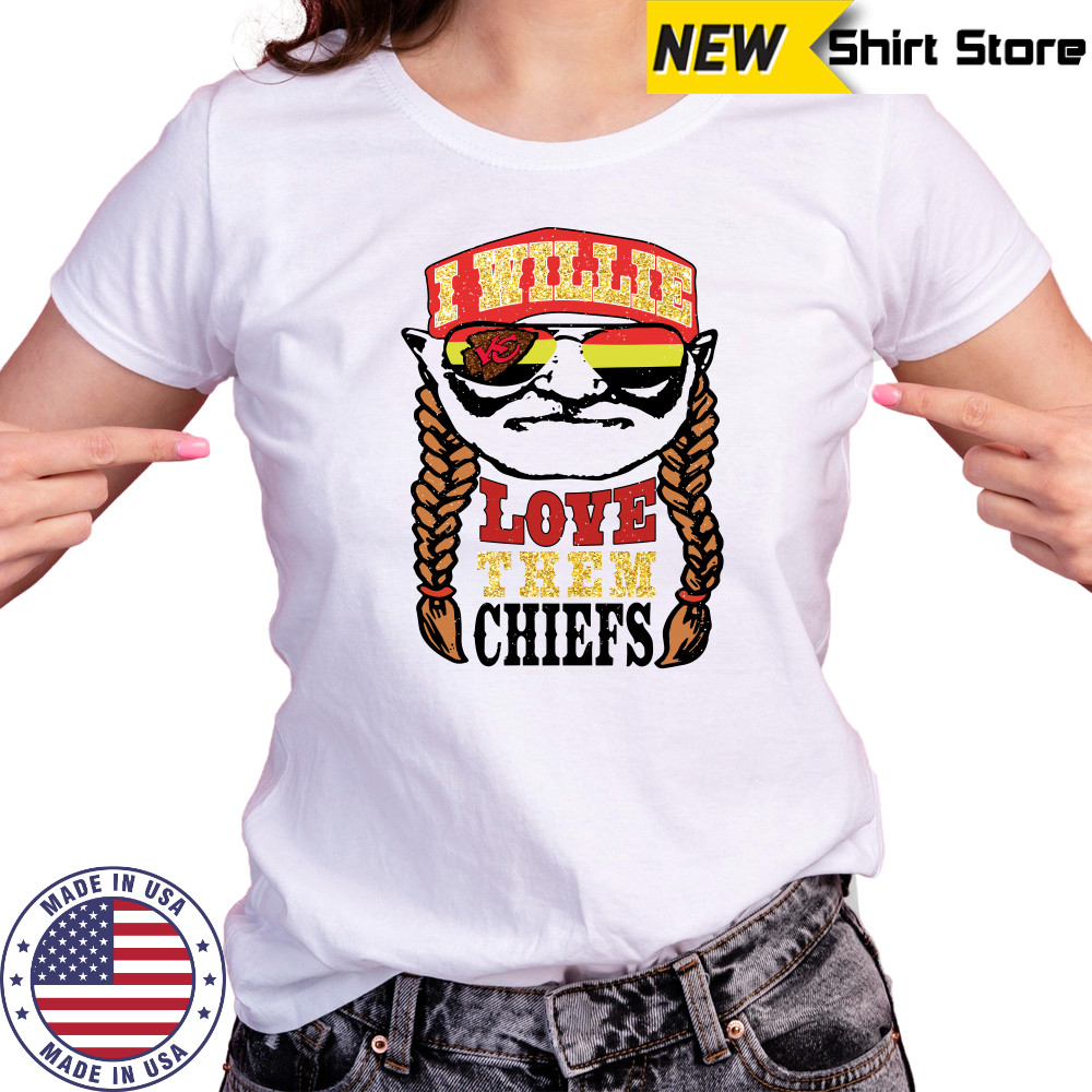 I willie love them Kansas City Chiefs shirt Women's T-shirt