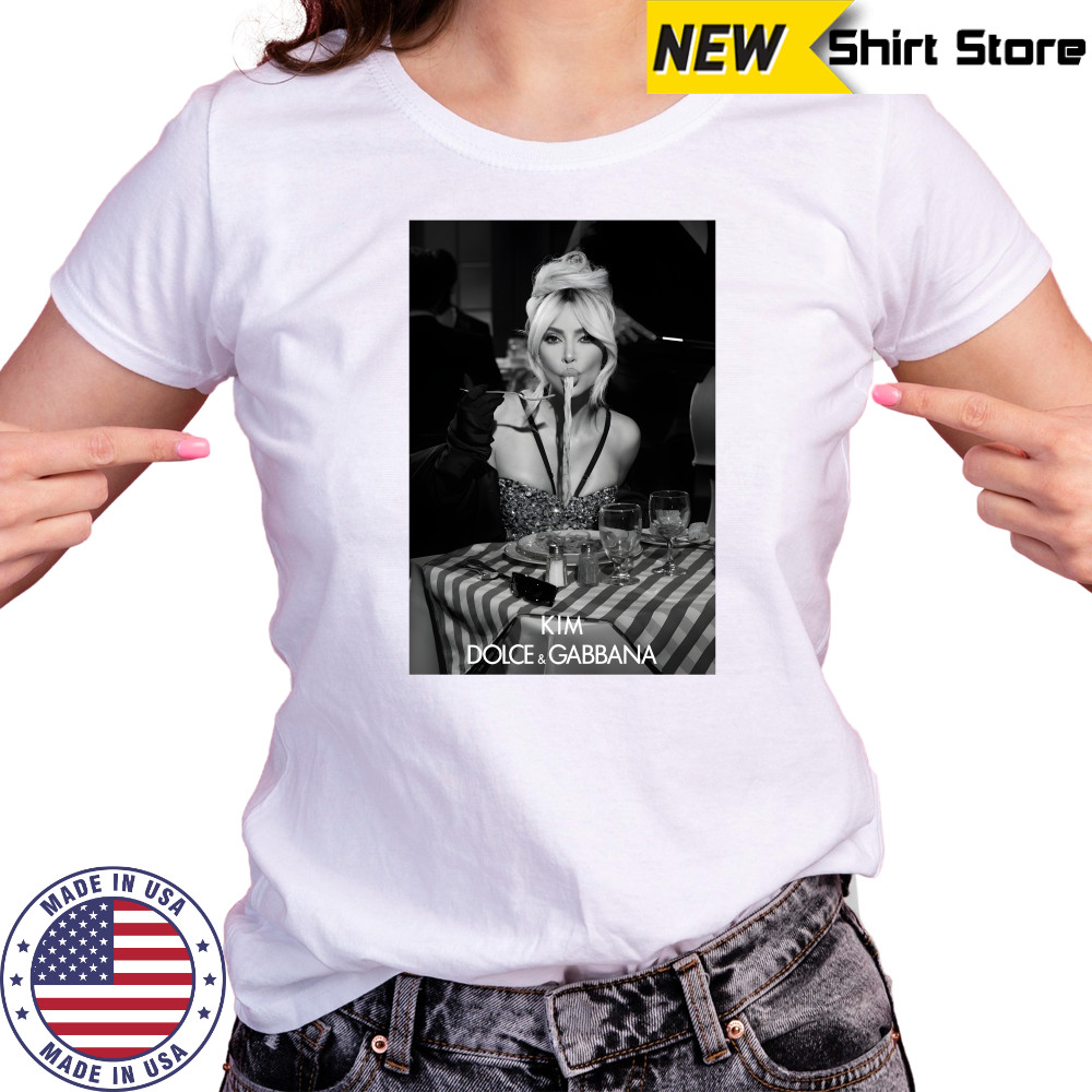 Kim Kardashian Dolce and Gabbana shirt Women's T-shirt