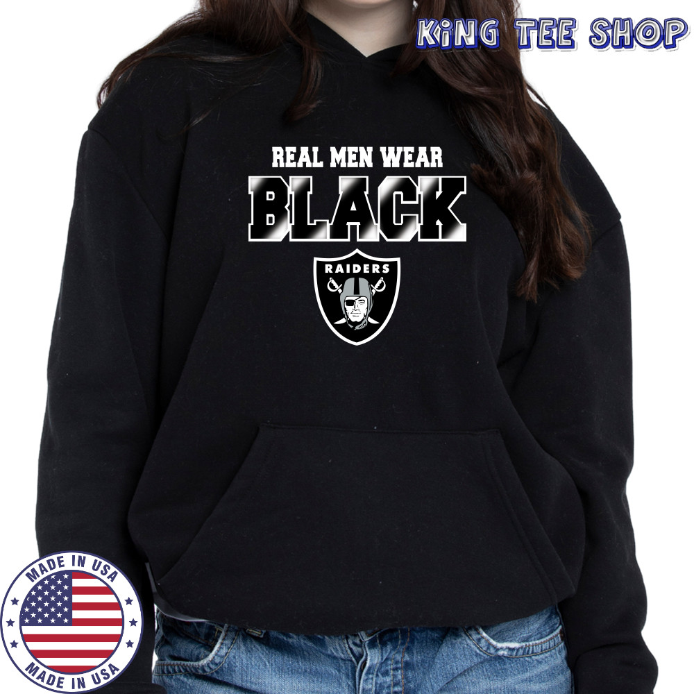 Las Vegas Raiders real men wear black shirt Hoodie