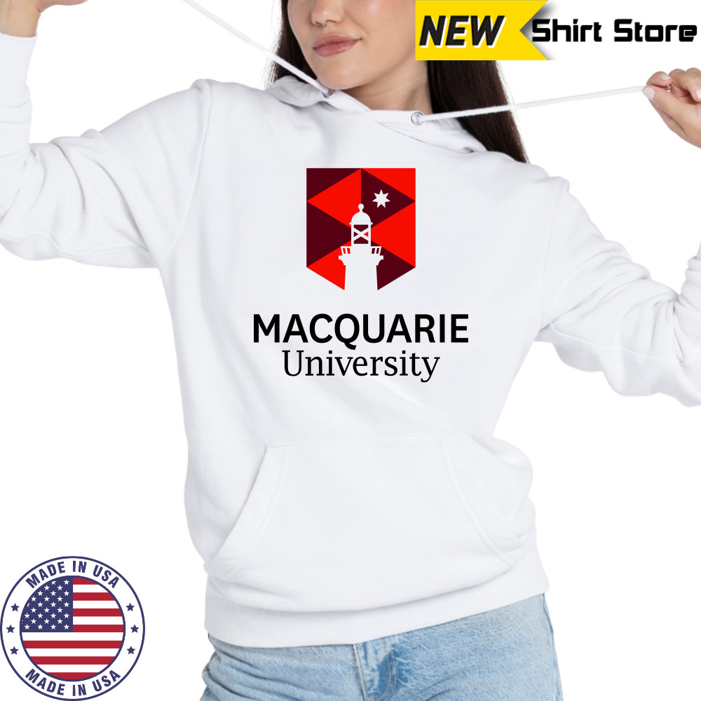 Macquarie University Logo Shirt Hoodie