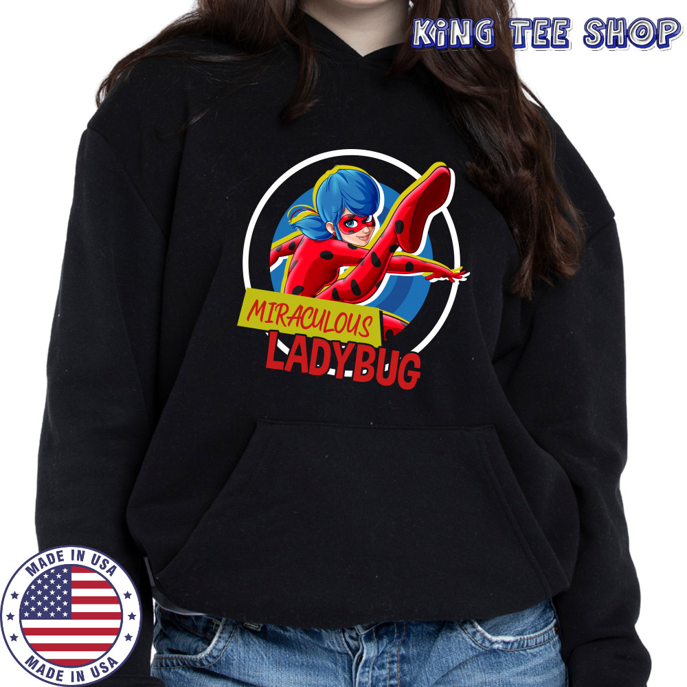 Miraculous Ladybug Jumping’ Pose shirt Hoodie