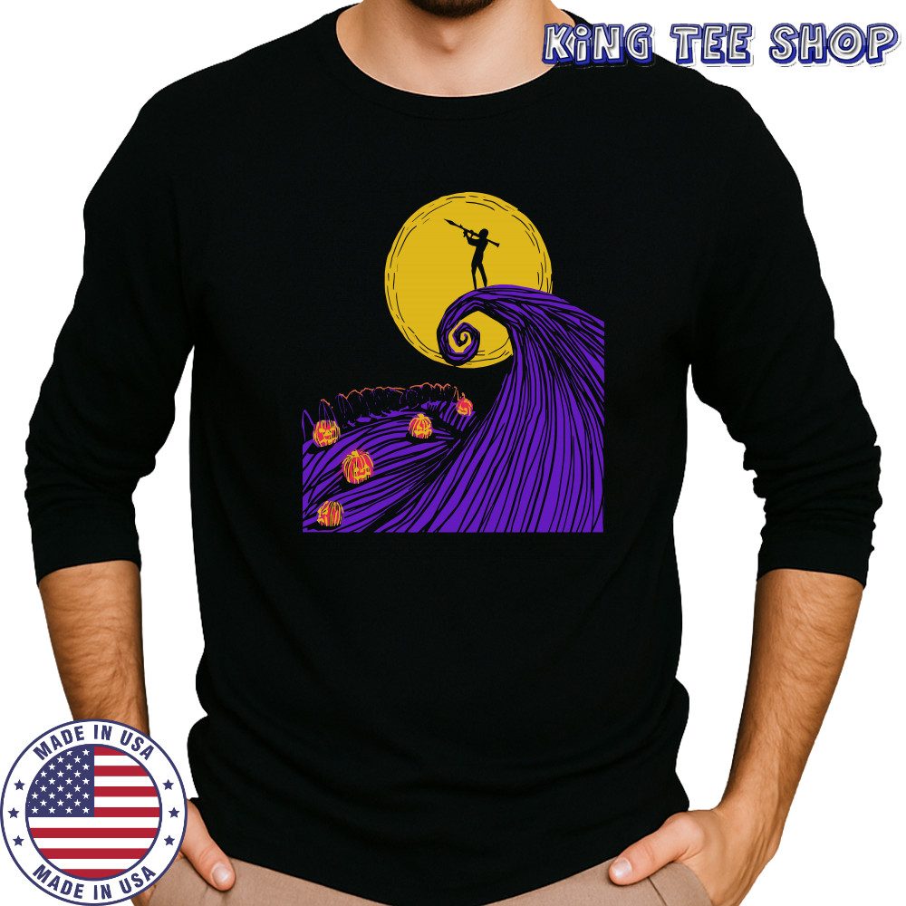 Night raid before Christmas shirt Long Sleeved