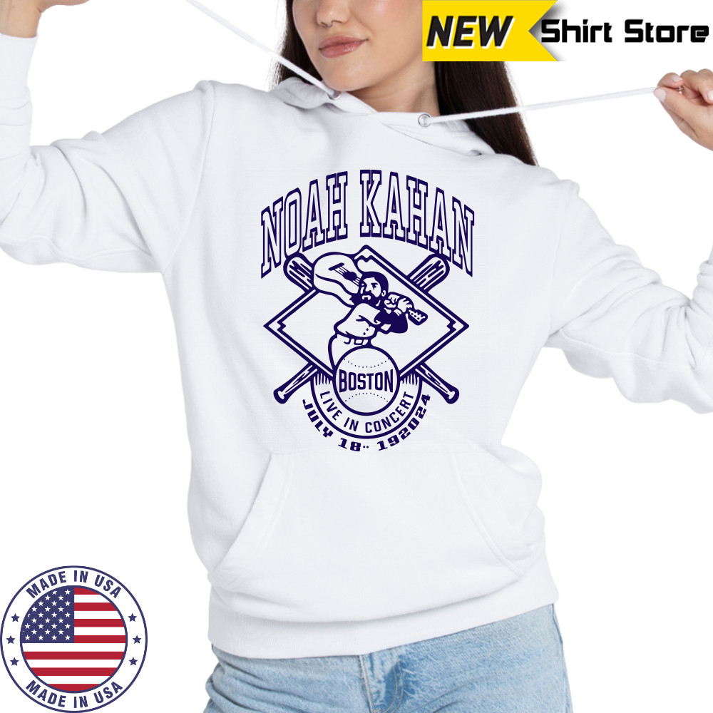 Noah Kahan Live In Concert In Boston, MA Fenway Park July 18-19 2024 T-Shirt Hoodie