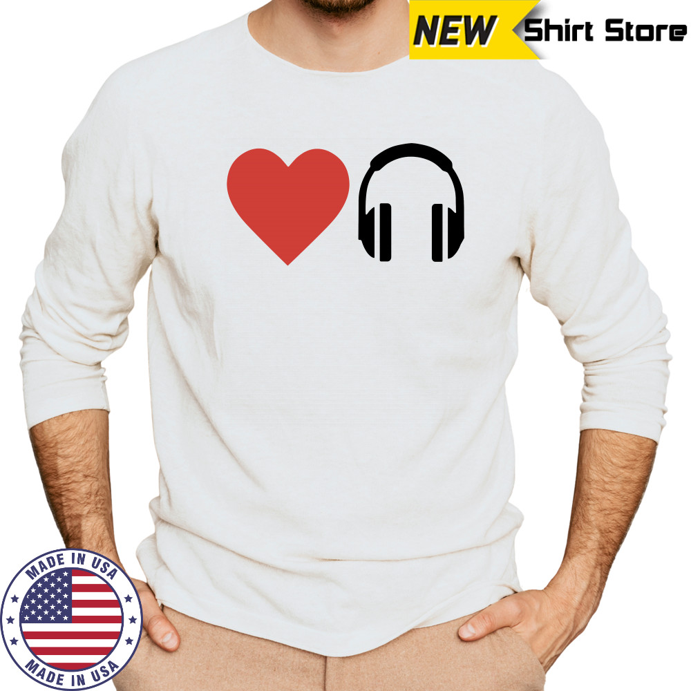 Ogbff love music T-shirt Long Sleeved