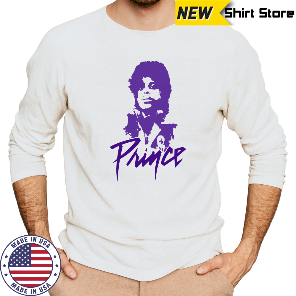 Purple Rain Prince shirt Long Sleeved