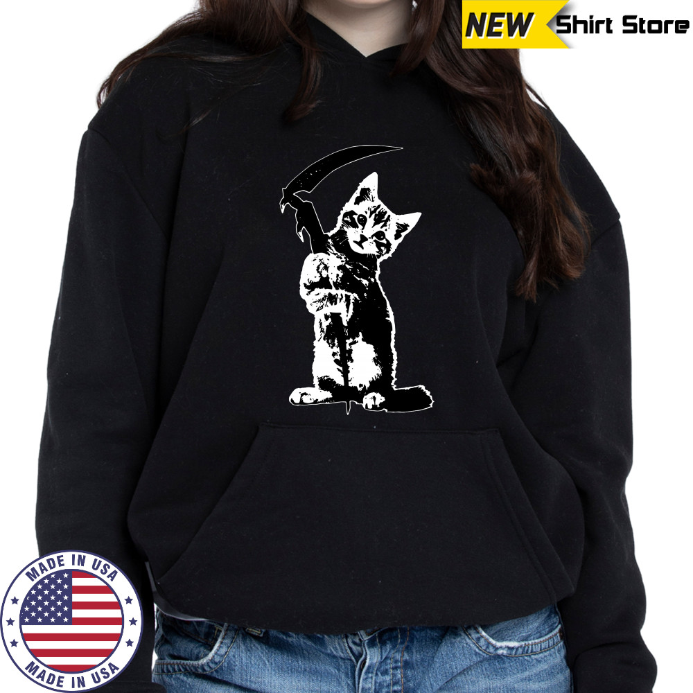 Reaper Kitty shirt Hoodie