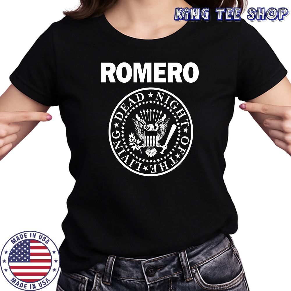 Romero Ramones Night Of The Living Dead shirt Women's T-shirt