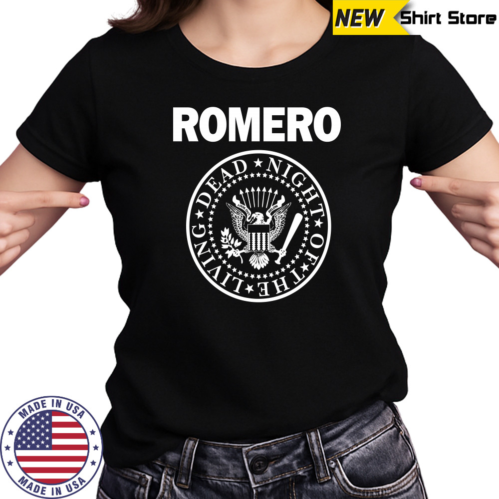 Romero Ramones Night Of The Living Dead shirt Women's T-shirt