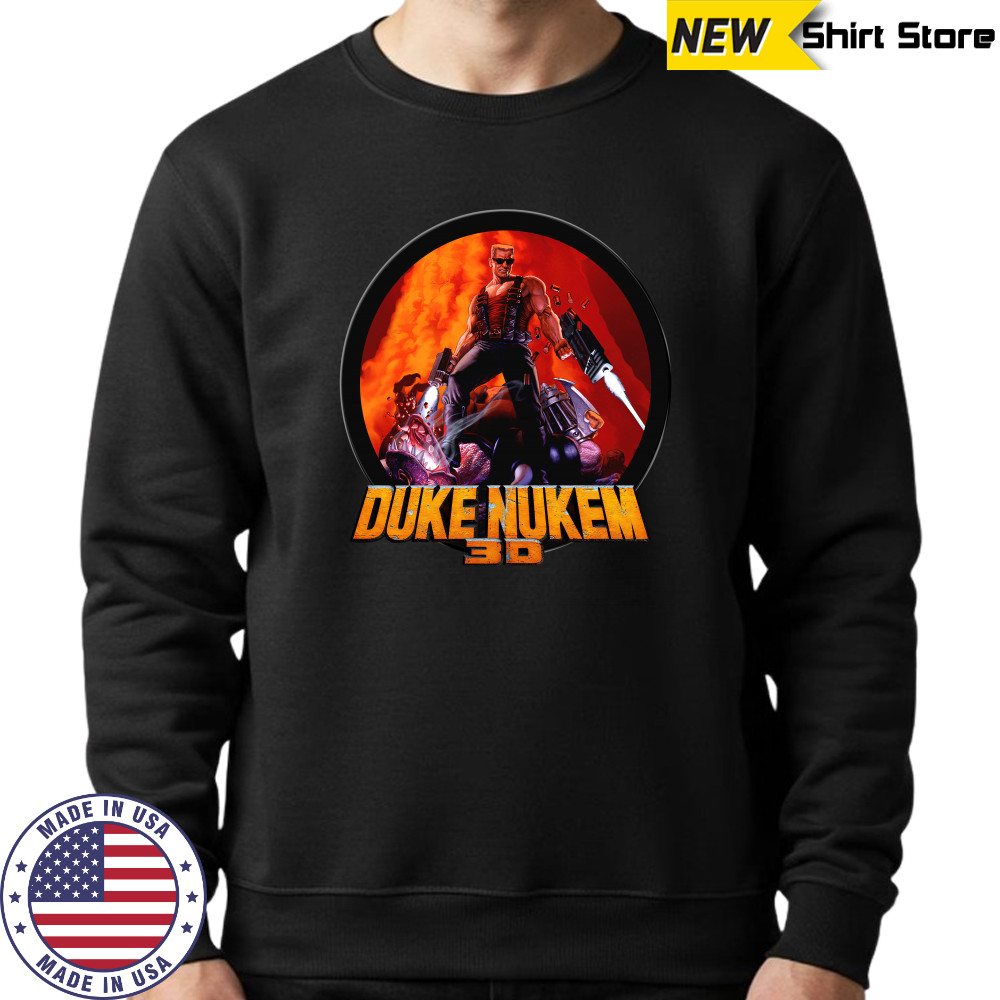 Round Game Art Duke Nukem shirt Sweatshirt