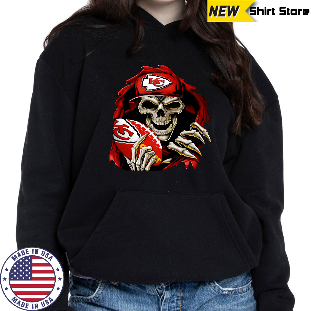 Skeleton rugby kansas city shirt Hoodie