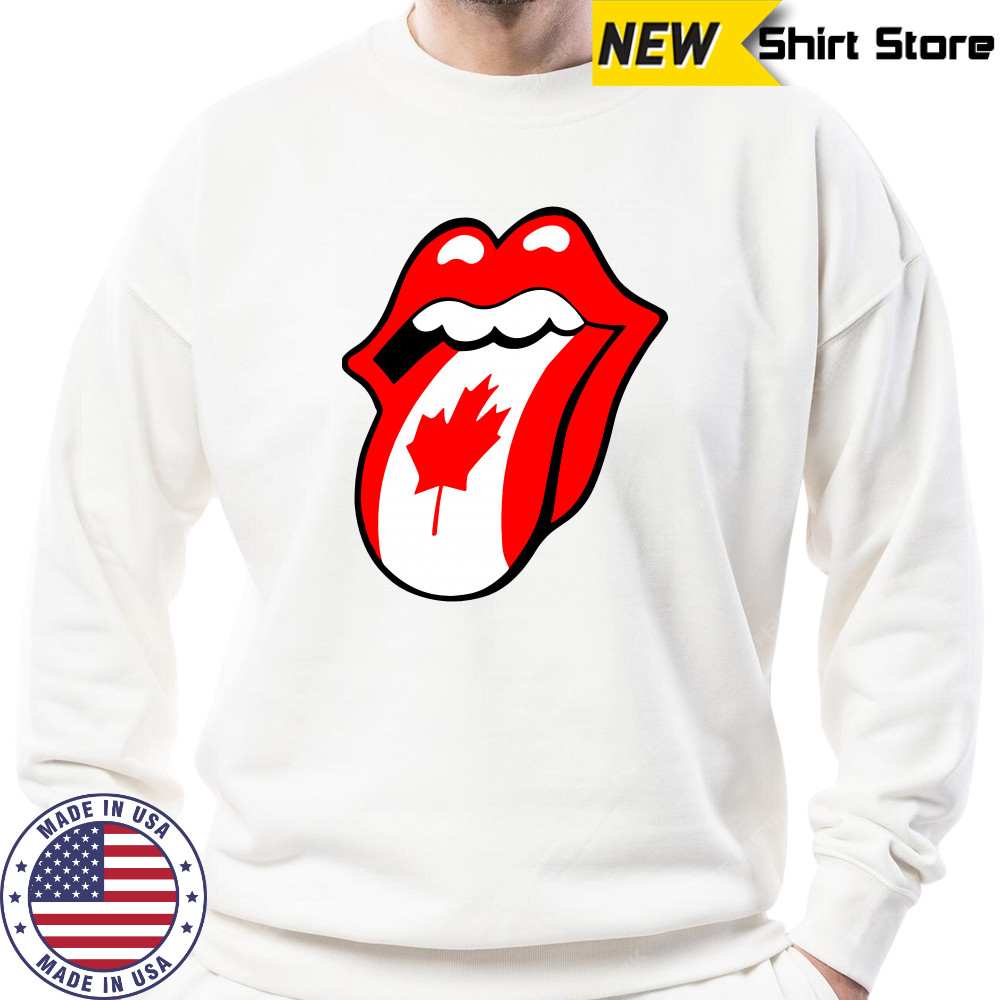 The Rolling Stones Canadian Flag shirt Sweatshirt
