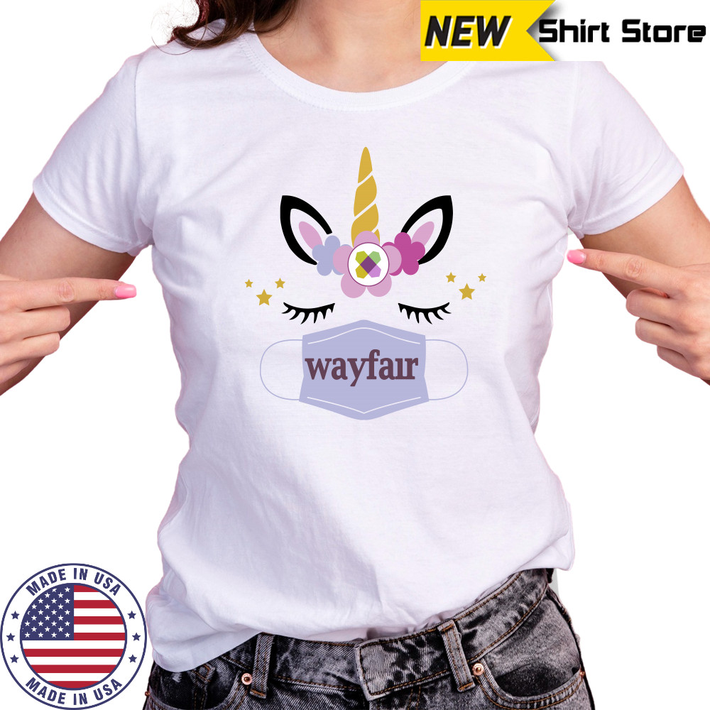 Unicorn Eyelash Wayfair Flower shirt Women's T-shirt