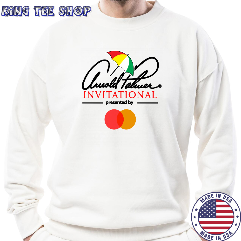 Vineyard Vines White Arnold Palmer Invitational Primary Logo Shirt Sweatshirt