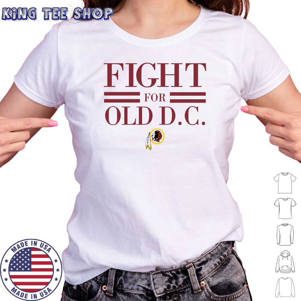 Washington Redskins fight for old DC shirt Women's T-shirt