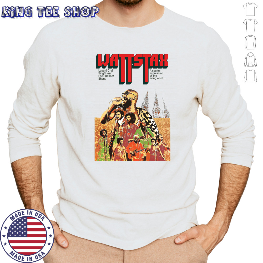 Wattstax Isaac Hayes I Stand Accused shirts Long Sleeved
