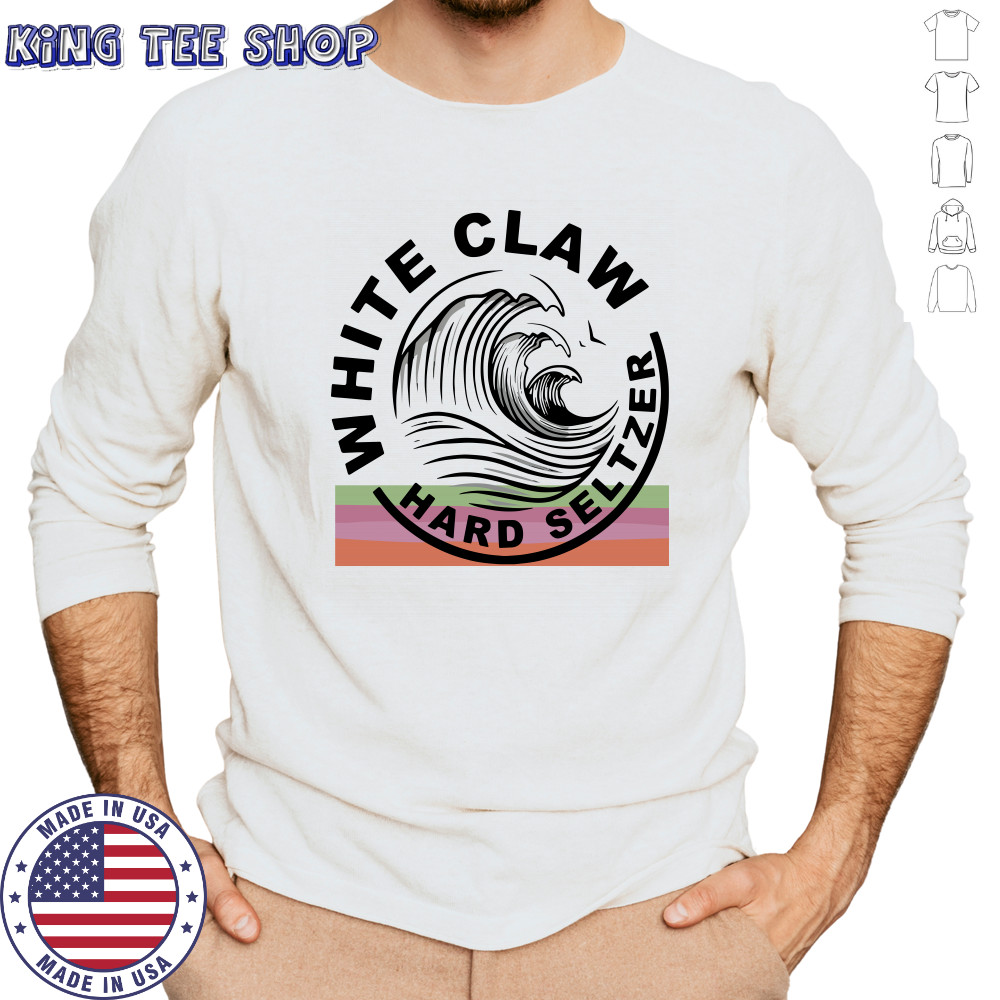 White claw hard seltzer shirt Long Sleeved