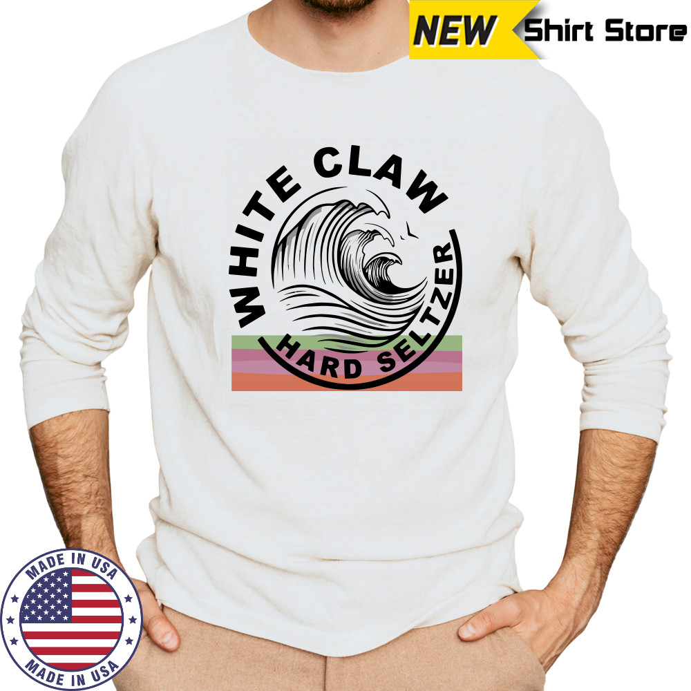 White claw hard seltzer shirt Long Sleeved