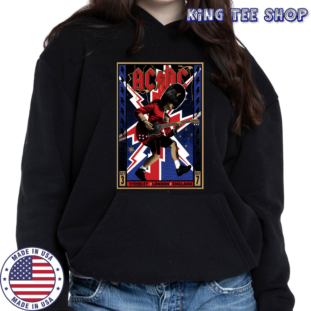 AC-DC Jul 3 2024 At Wembley Stadium In London UK Poster Shirt Hoodie