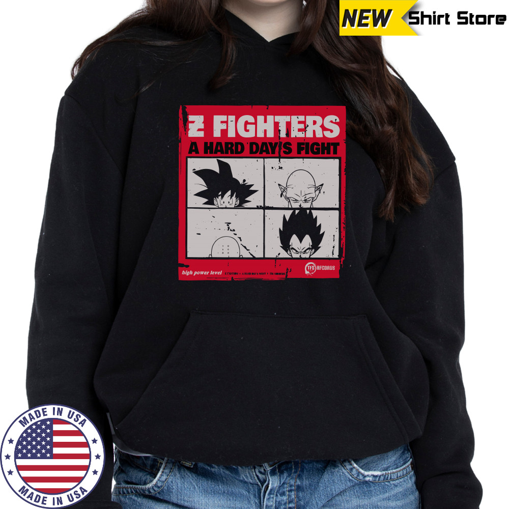 Dragon Ball Z Fighters a hard days fight shirt Hoodie