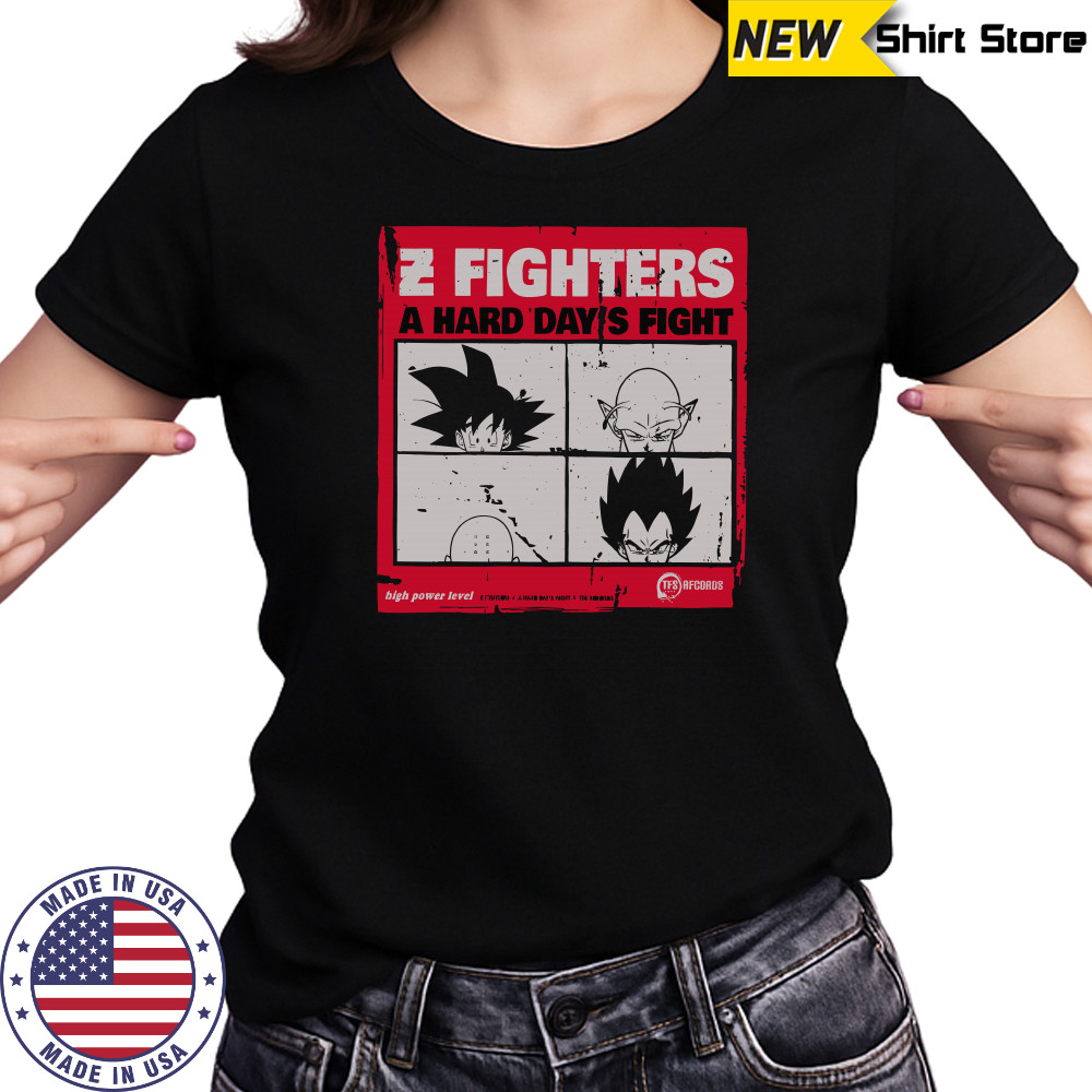 Dragon Ball Z Fighters a hard days fight shirt Women's T-shirt