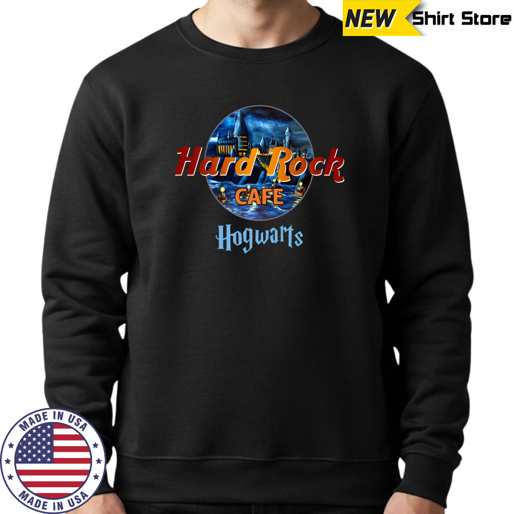 Harry Potter Hard Rock Cafe Hogwarts T shirt Sweatshirt