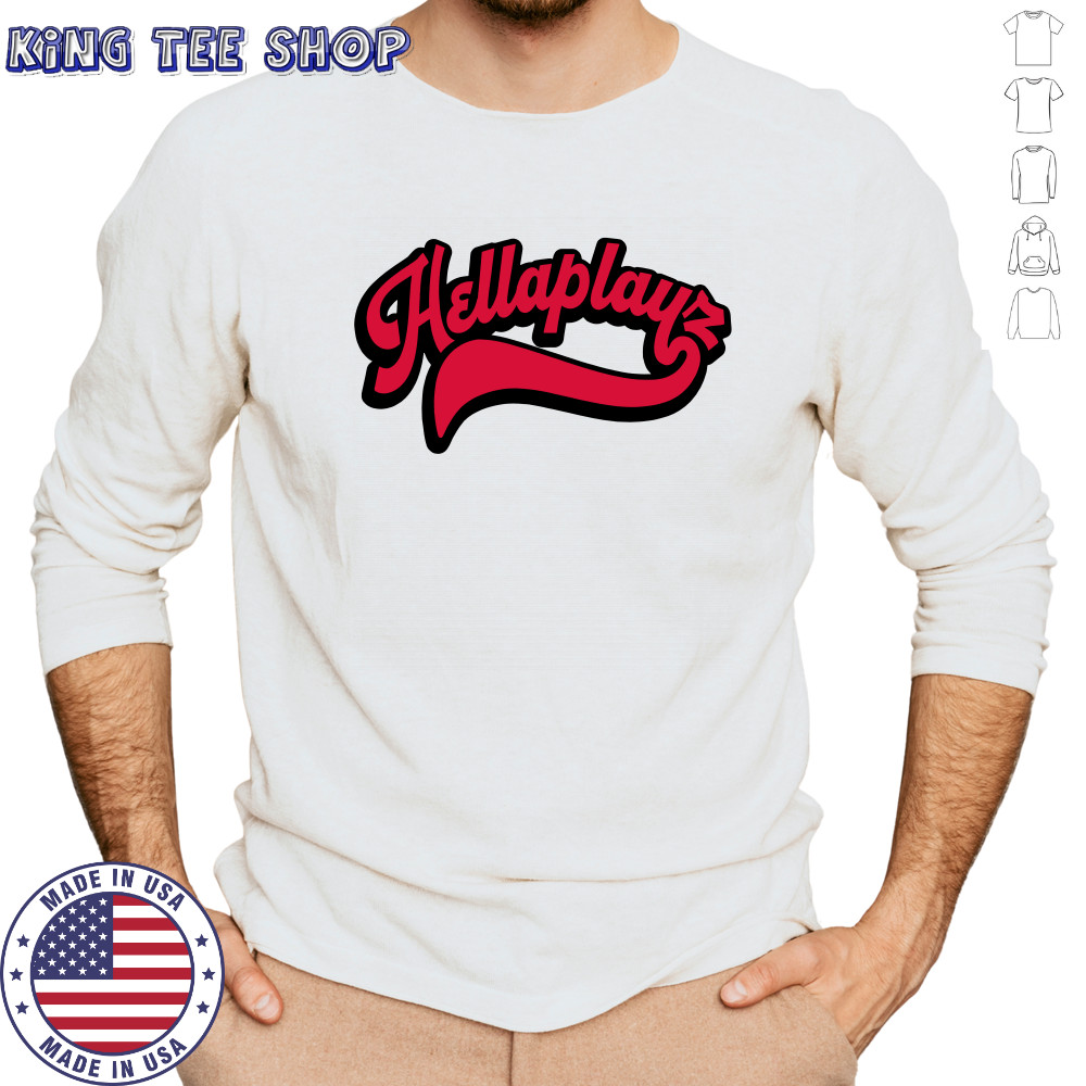 Hellaplayz Merchs T-shirt Long Sleeved