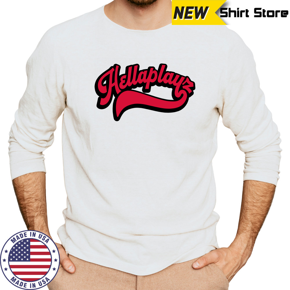 Hellaplayz Merchs T-shirt Long Sleeved