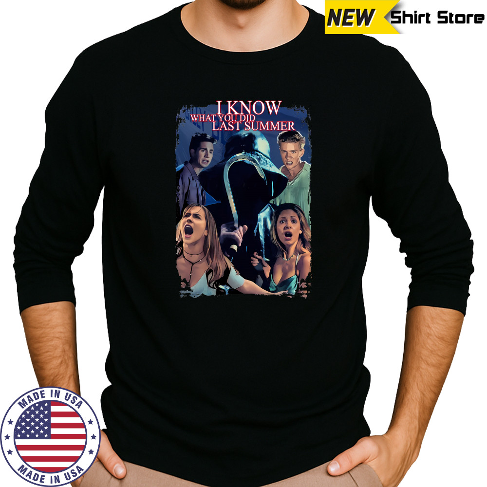 I Know What You Did Last Summer Helen, Julie, Ray, Barry Sarah Michelle Gellar, Jennifer shirt Long Sleeved