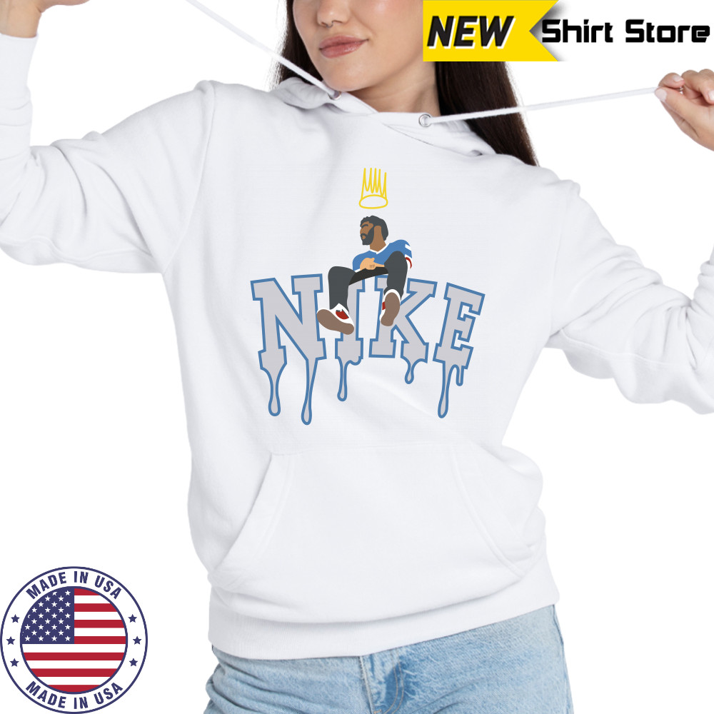 J Cole Nike Effect Embroidery Shirt Hoodie