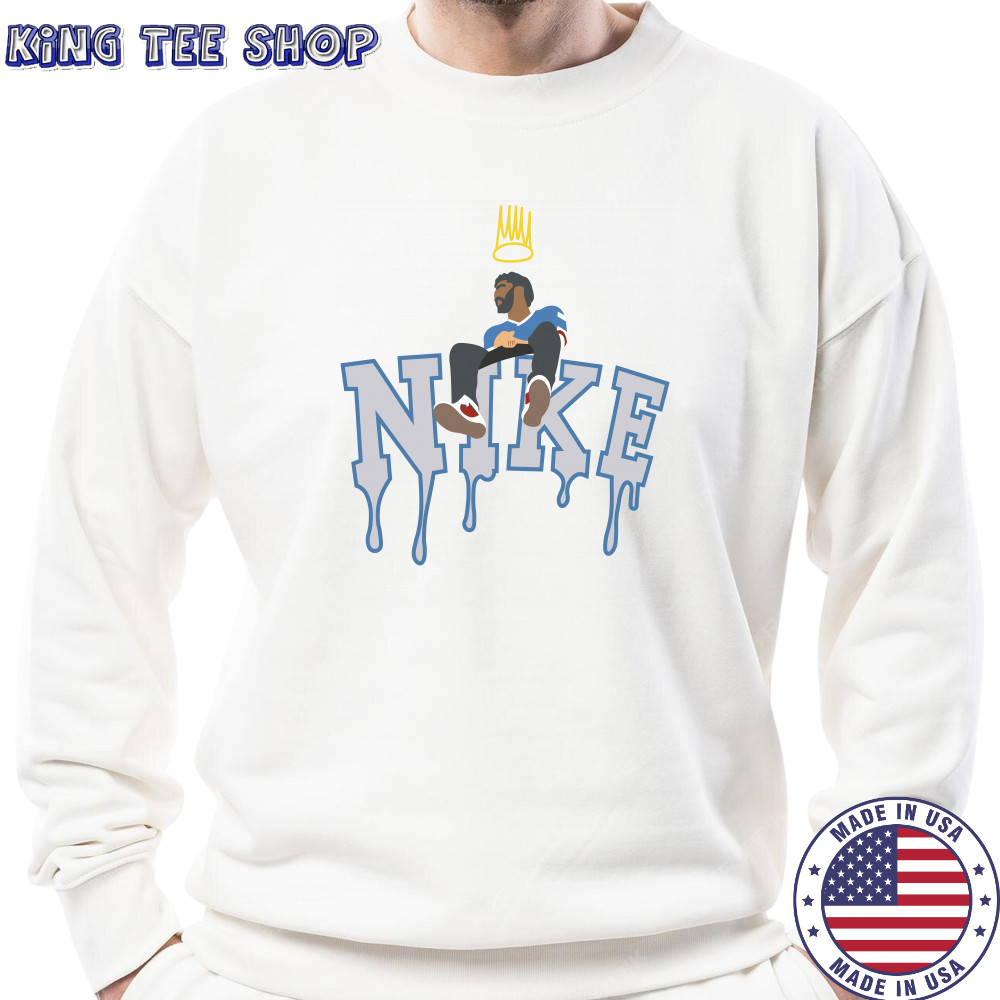 J Cole Nike Effect Embroidery Shirt Sweatshirt