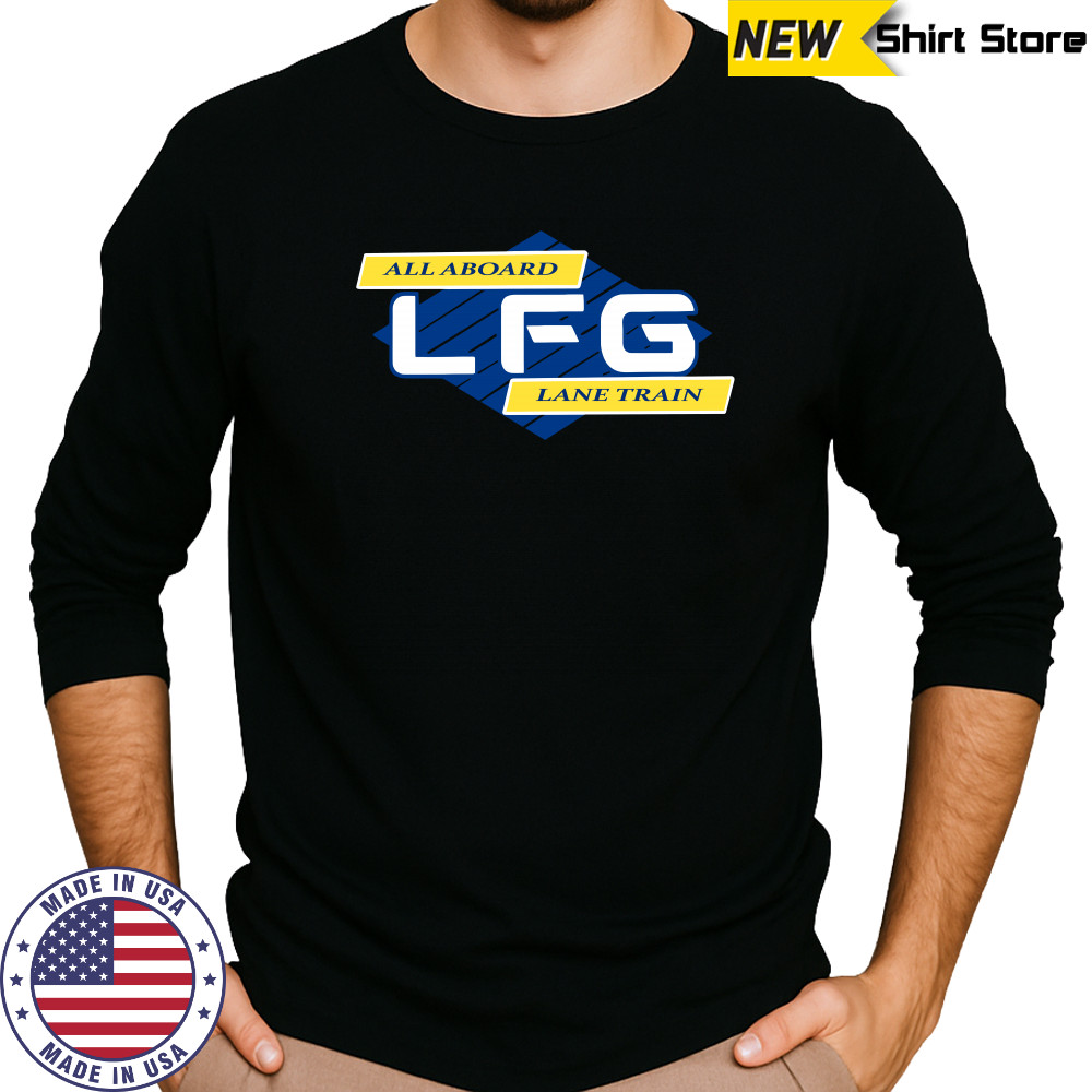 Lane Kiffin LFG All Aboard Lane Train T-Shirt Long Sleeved