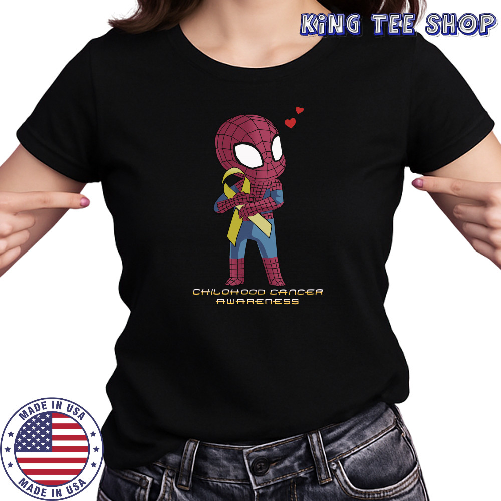 Spider Man childhood cancer awareness shirt Women's T-shirt